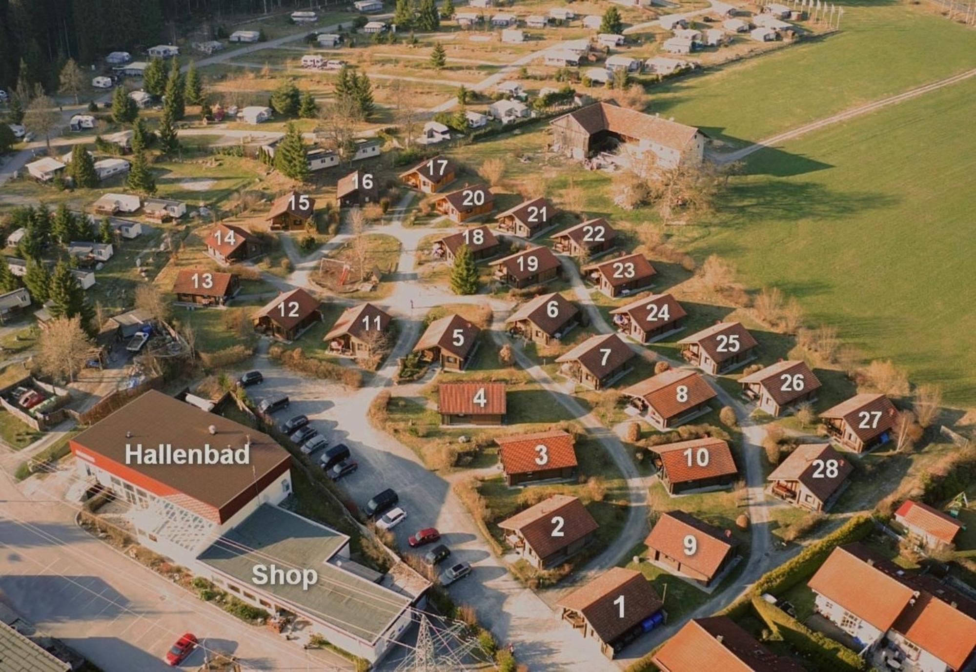 Ferienhaus Nr 15, Typ A, Feriendorf Jägerpark, Bayerischer Wald Viechtach Exterior foto