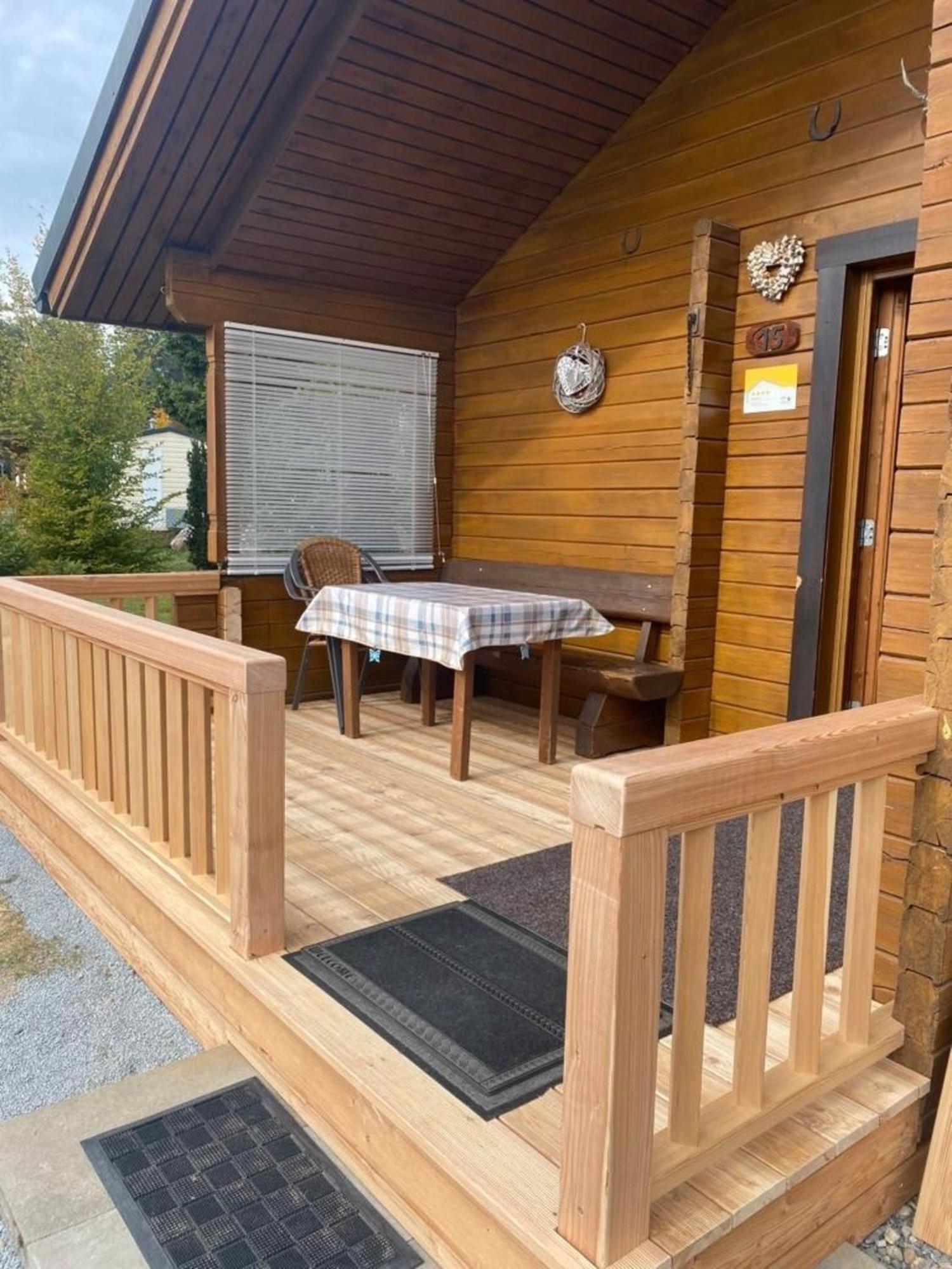 Ferienhaus Nr 15, Typ A, Feriendorf Jägerpark, Bayerischer Wald Viechtach Exterior foto